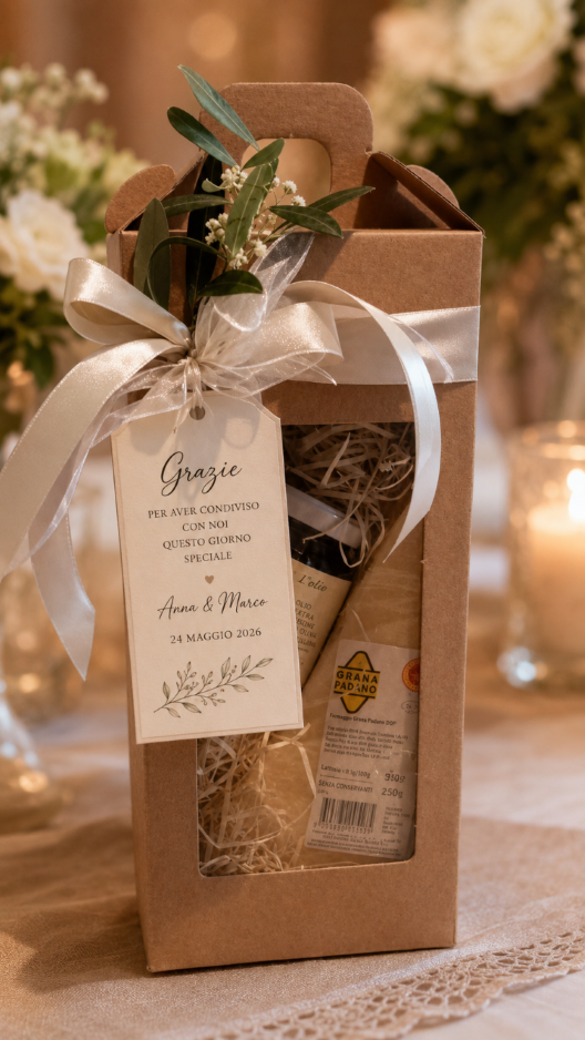 Bomboniere matrimonio artigianali eleganti
